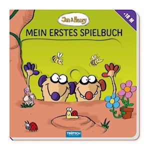 Trötsch Jan und Henry Mein erstes Spielbuch Pappenbuch mit Schiebern