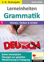 Lerneinheiten Grammatik / Band 1: Nomen, Verben & Artikel