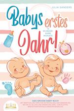 Babys erstes Jahr! 12 wunderbare Monate: Das große Baby Buch mit wertvollen Tipps für Entwicklung und Ernährung bis hin zu Alltag und Erziehung (inkl. Checklisten, Beikosteinführung & Ernährungsplan)