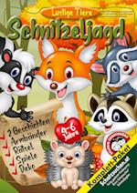 Waldtier Schnitzeljagd Kindergeburtstag zum Sofort Starten