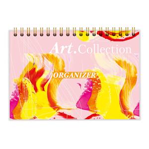 Tischkalender 2024/2025 Der ideale Tisch-Organizer ohne Datum mit stabilem Hardcover und Spiralbindung aus der Art.Collection von Stay Inspired