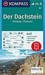 Dachstein, Der: Ramsau, Filzmoos, Kompass Wanderkarte 031