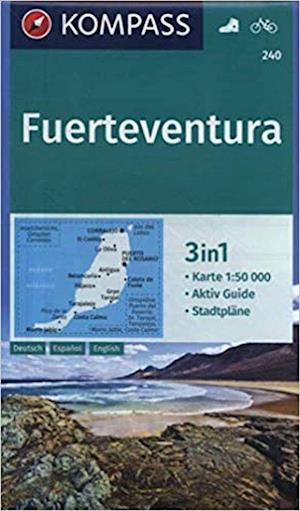 Fuerteventura, Kompass Wanderkarte 240