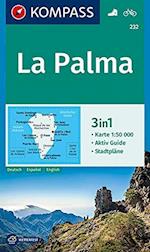 La Palma, Kompass Wandern - Radkarte 232