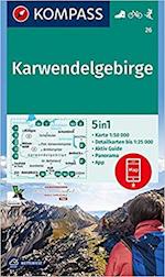 Karwendelgebirge, Kompass Wandern - Rad - Skitouren 26