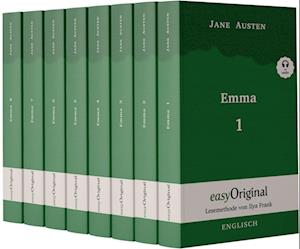 Emma - Teile 1-8 (Buch + 8 MP3 Audio-CDs) - Lesemethode von Ilya Frank - Zweisprachige Ausgabe Englisch-Deutsch