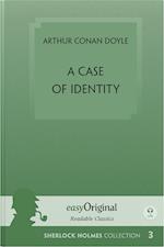 A Case of Identity (book + audio-online) (Sherlock Holmes Collection) - Readable Classics - Unabridged english edition with improved readability (with Audio-Download Link)