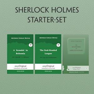 The Adventures of Sherlock Holmes (mit 4 MP3 Audio-CDs) - Starter-Set