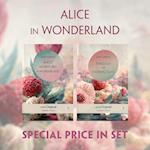 Alice in Wonderland Books-Set (with audio-online) - Readable Classics - Unabridged english edition with improved readability