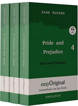 Pride and Prejudice / Stolz und Vorurteil - Teile 4-6 Softcover (Buch + 3 MP3 Audio-CD) - Lesemethode von Ilya Frank - Zweisprachige Ausgabe Englisch-Deutsch