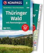 KOMPASS Wanderführer Thüringer Wald mit Rennsteigtouren, 55 Touren