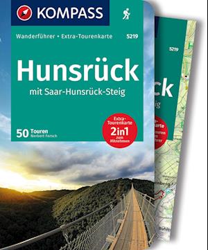 KOMPASS Wanderführer Hunsrück mit Saar-Hunsrück-Steig, 50 Touren