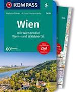 KOMPASS Wanderführer Wien mit Wienerwald, Wein- und Waldviertel, 60 Touren mit Extra-Tourenkarte