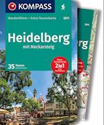 KOMPASS Wanderführer Heidelberg mit Neckarsteig, 35 Touren