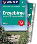 KOMPASS Wanderführer Erzgebirge, 55 Touren