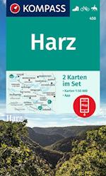 Harz, Kompass Wandern- & Fahrradfahren 450