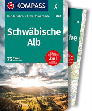 KOMPASS Wanderführer Schwäbische Alb, 75 Touren mit Extra-Tourenkarte