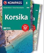 KOMPASS Wanderführer Korsika, 80 Touren mit Extra-Tourenkarte