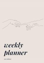 weekly planner - art edition