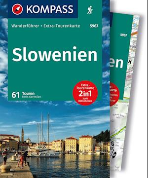 KOMPASS Wanderführer Slowenien, 61 Touren