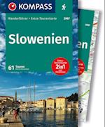 KOMPASS Wanderführer Slowenien, 61 Touren