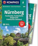 KOMPASS Wanderführer Nürnberg, Frankenalb, Frankenhöhe, Steigerwald, Fränkisches Seenland, 55 Touren mit Extra-Tourenkarte