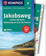 KOMPASS Wanderführer Jakobsweg Camino del Norte, 36 Etappen mit Extra-Tourenkarte