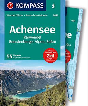 KOMPASS Wanderführer Achensee, Karwendel, Brandenberger Alpen, Rofan, 55 Touren mit Extra-Tourenkarte