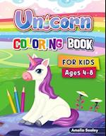 Unicorn Coloring Book for Kids