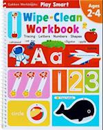 Play Smart Wipe-Clean Workbook ABC 123