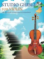Studio Ghibli for Violin and Piano Book/CD