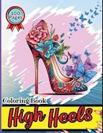 High Heels Coloring Book