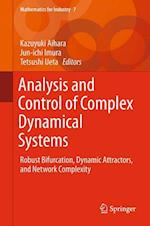 Analysis and Control of Complex Dynamical Systems