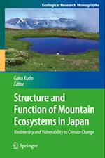 Structure and Function of Mountain Ecosystems in Japan