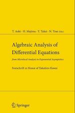 Algebraic Analysis of Differential Equations