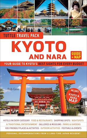 Kyoto and Nara Tuttle Travel Pack Guide + Map