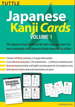 Japanese Kanji Cards Kit Volume 1