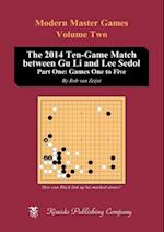 The 2014 Ten-Game Match between Gu Li and Lee Sedol