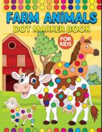 Farm Animals Dot Markers Book for Kids