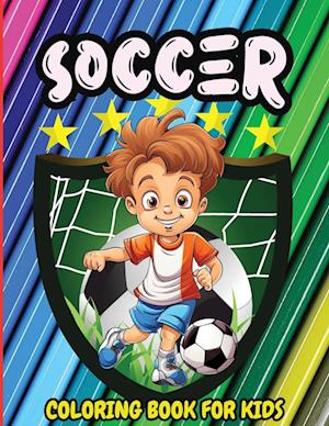 Soccer Coloring Book for Kids