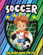 Soccer Coloring Book for Kids