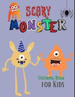 Scary Monster Coloring Book for Kids: The Book of Monsters | Cheeky Monsters to Color | Monster Activity Book | Monster Book | Coloring Book for Kids 