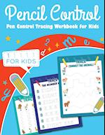 Pen Control Tracing Book for Kids