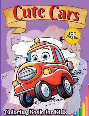 Cute Car Coloring Book for Kids