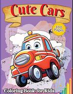 Cute Car Coloring Book for Kids