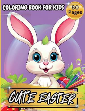 Cute Easter Coloring Book For Kids