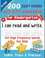 200 Sight Words Activity Book