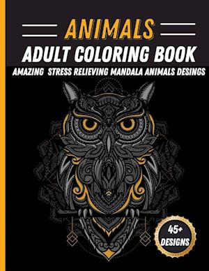 Animals Mandala Coloring Book