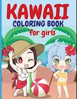 KAWAII COLORING BOOK FOR GIRLS