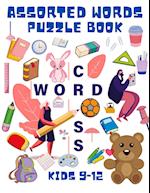 Assorted Words Puzzle Book Kids 9-12